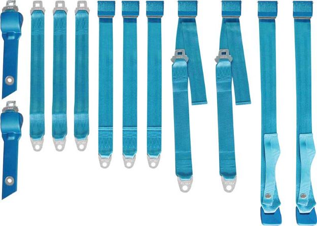 Picture of Mopar 1968-69 A-body Bucket Seat Belt Set