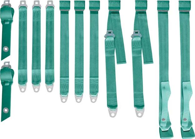 Picture of Mopar 1968-69 A-body Bucket Seat Belt Set
