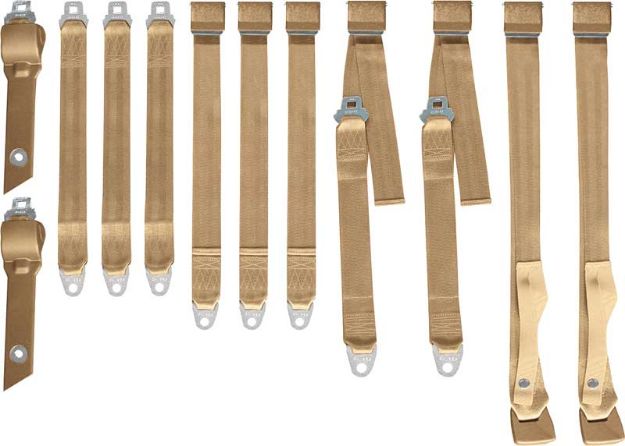 Picture of Mopar 1968-69 A-body Bucket Seat Belt Set