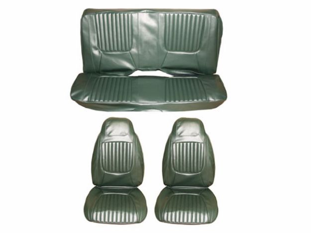 Picture of 1971 Challenger Front Bucket Rear Bench Seat Cover