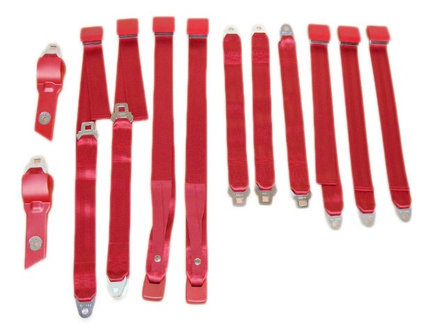 Picture of Mopar 1968-69 B-body Bucket Seat Belt Set