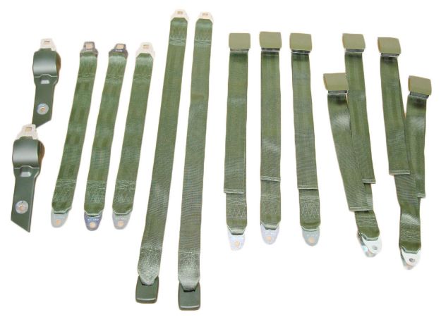 Picture of Mopar 1970 B-body Bucket Seat Belt Set