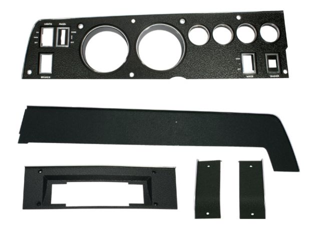 Picture of Mopar 1970 B-body Rallye Dash Bezel Kit (8 Track - no AC)