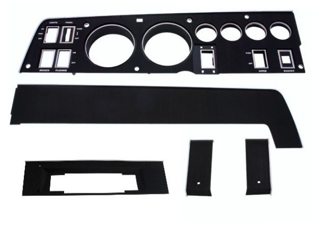 Picture of Mopar 1968 Dodge Rallye Dash Bezel Kit (8 Track - no AC)
