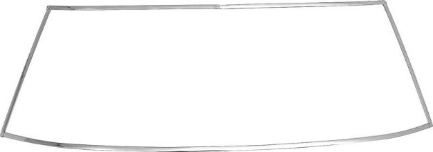 Picture of  2 Door Hardtop Windshield Molding Set For 1968-76 Dart, 1968-69 Barracuda 1972-76 Scamp