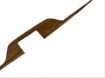 Picture of 1970-74 Mopar B E-Body 4-Speed Console Woodgrain Overlay Vinyl Sticker