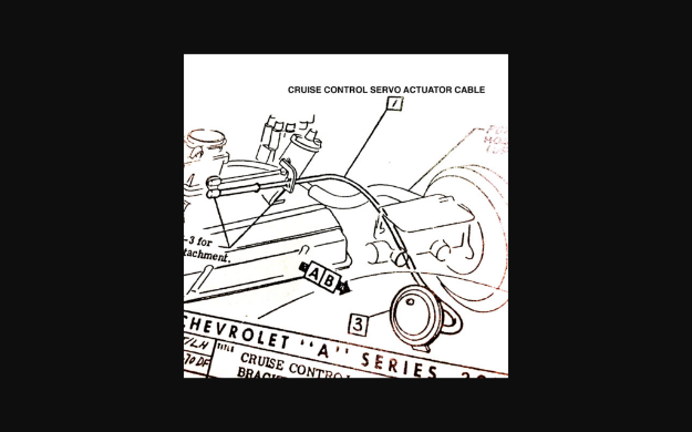 Picture of 1970-1974 Chevrolet Chevelle Cruise Control Servo Actuator Cable