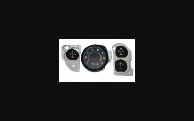 Picture of 1971-1972 Chevrolet Chevelle SS Gauge Conversion Kit - 5500 RPM