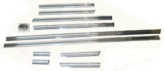 Picture of 1967-1967 Chevrolet Nova / Chevy II SS Lower Body Side Molding Set