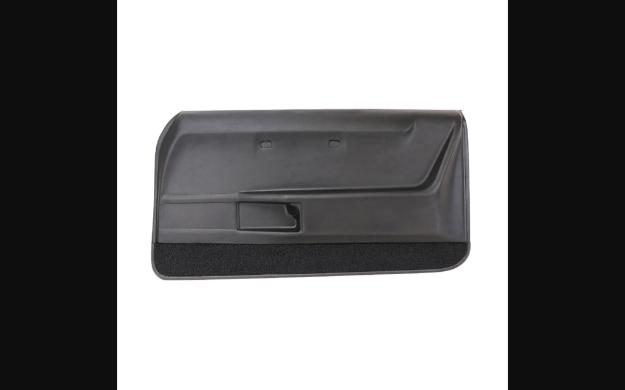 Picture of 1968-1969 Pontiac Firebird Deluxe Front Door Panel W/O Trim - Black - RH