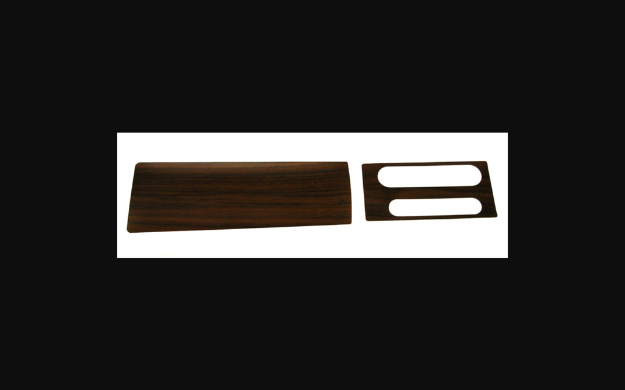 Picture of 1969-1972 Pontiac GTO Console Woodgrain Kit - 3-Speed