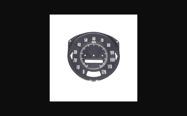 Picture of 1969-1972 Pontiac GTO Speedometer Gauge Face - 120 MPH