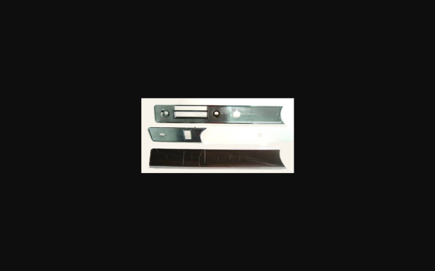 Picture of 1969-1969 Pontiac GTO Lower Dash Chrome - 2 Pieces