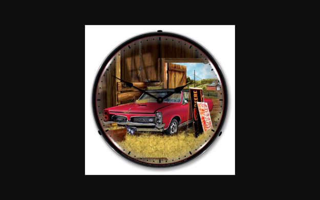 Picture of 1966-1967 Pontiac GTO LED Clock. Hidden Treasures