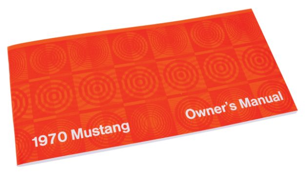 Picture of 1970-1970 Ford Mustang Owners Manual