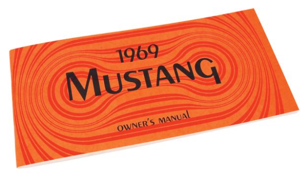 Picture of 1969-1969 Ford Mustang Owners Manual