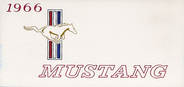 Picture of 1966-1966 Ford Mustang Owners Manual