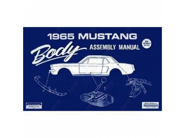 Picture of 1965-1965 Ford Mustang Assembly Manual. Body