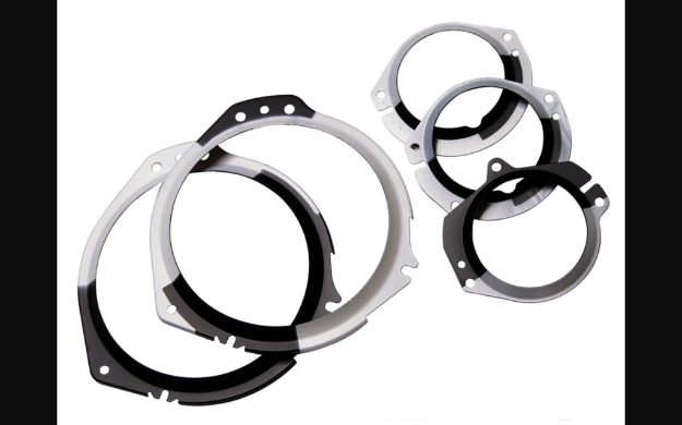 Picture of 1967-1968 Ford Mustang Instrument Lens Retainer Bezels - 5 piece Set