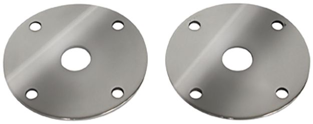 Picture of 1965-1973 Ford Mustang Hood Lock Plates SS - No Pins