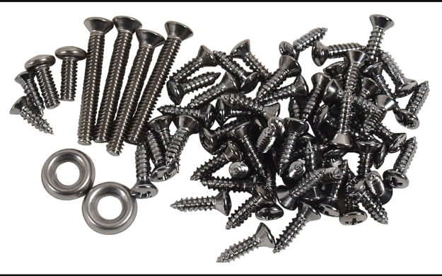 Picture of 1964-1970 Ford Mustang Rear Folding Seat Screw Kit - 68 pieces