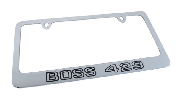 Picture of 1969-1970 Ford Mustang License Frame - 69-70 Boss 429 Chrome