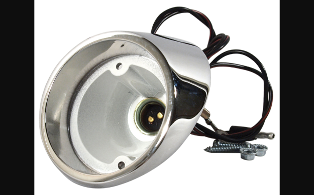 Picture of 1965-1966 Ford Mustang Backup Light Housing W/Socket & Wiring - Right Hand