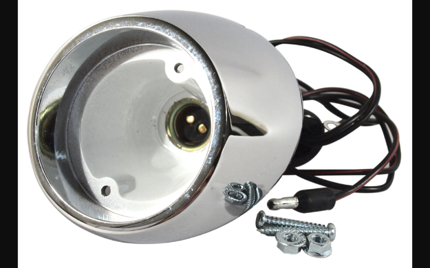 Picture of 1965-1966 Ford Mustang Backup Light Housing W/Socket & Wiring - Left Hand