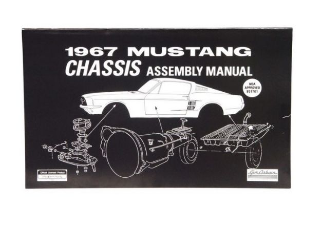 Picture of 1968-1968 Ford Mustang Assembly Manual. Chassis