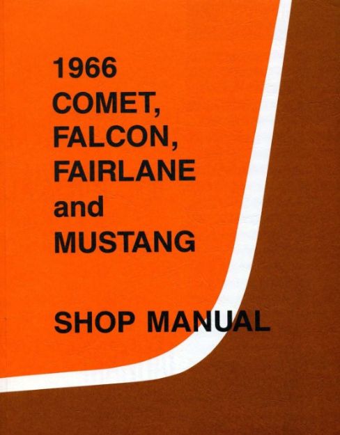 Picture of 1966-1966 Ford Mustang SHOP MANUAL CD-ROM
