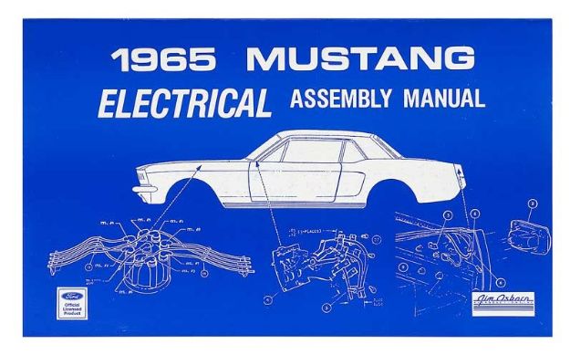 Picture of 1965-1965 Ford Mustang Assembly Manual. Electrical