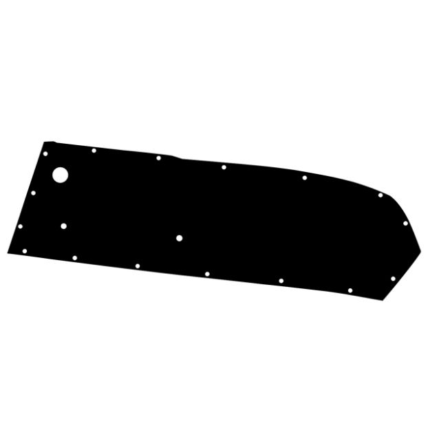 Picture of 1967-1968 Ford Mustang Convertible Door Water Shield