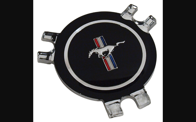 Picture of 1965-1966 Ford Mustang Center Cap Emblem - Wood Steering Wheel - Pony Logo