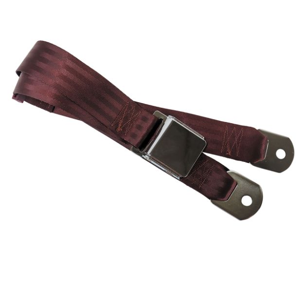 Picture of 1964-1973 Ford Mustang Seat Belt Aftermarket Maroon