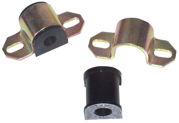 Picture of 1964-1973 Ford Mustang 7/8" Poly Sway Bar Bushing & Bracket Kit