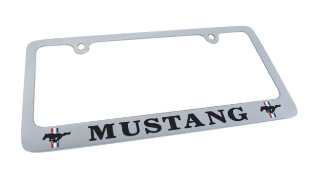 Picture of 1964-1971 Ford Mustang License Frame - 64-71 Mustang Chrome