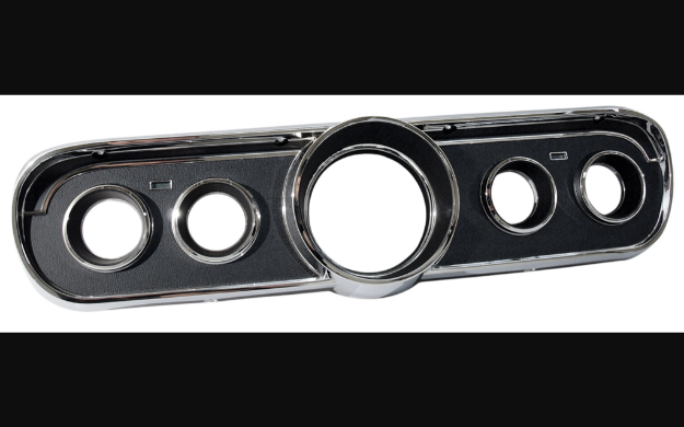 Picture of 1965-1965 Ford Mustang Black Instrument Cluster Bezel - GT