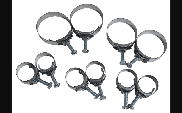 Picture of 1964-1973 Ford Mustang Radiator & Heater Hose Tower Type Clamp Set - 10pcs
