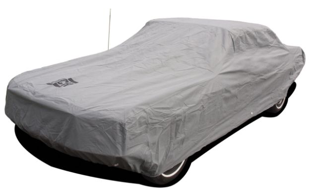 Picture of 1969-1970 Ford Mustang EconoTech Indoor Car Cover - Coupe - W/out Mirror Pockets