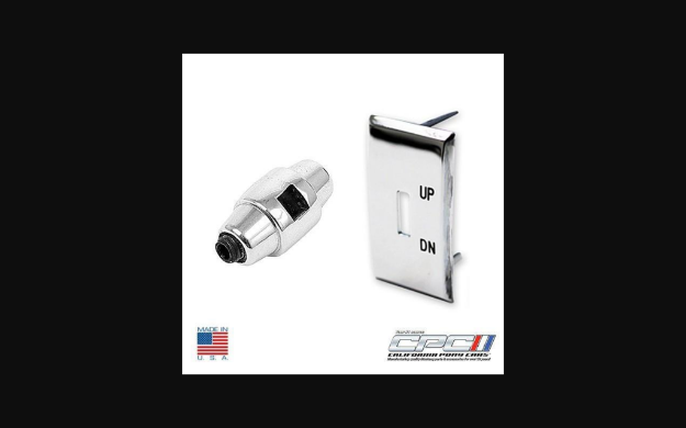 Picture of 1965-1966 Ford Mustang Premium Quality Convertible Top Switch Kit, Includes Switch Bezel & Knob