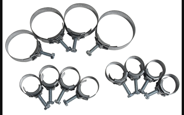 Picture of 1967-1970 Ford Mustang Rad & Heater Hose Tower Type Clamp Set - 390/427/428/429ci - 12pc
