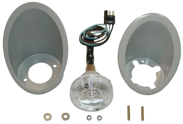 Picture of 1967-1968 Ford Mustang Parking Lamp Assembly, RH