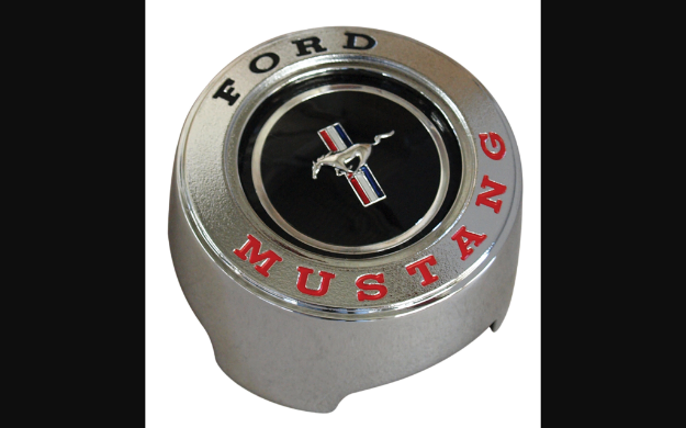 Picture of 1965-1966 Ford Mustang Center Cap Assembly - Wood Steering Wheel