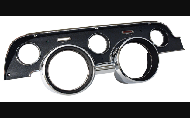 Picture of 1967-1967 Ford Mustang Black Instrument Cluster Bezel