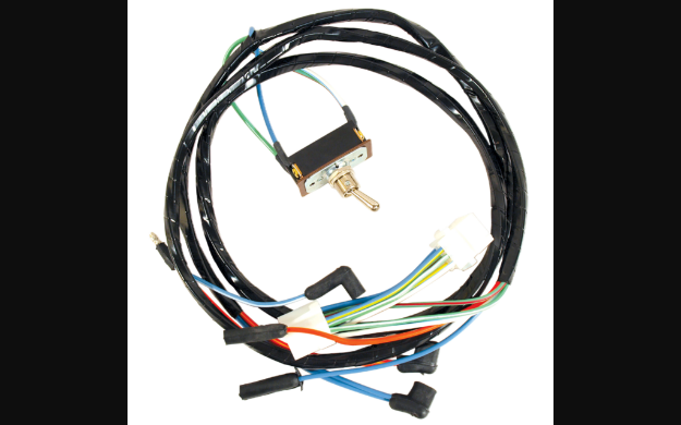 Picture of 1965-1966 Ford Mustang Emergency Flasher Switch - W/Harness 1966 Early
