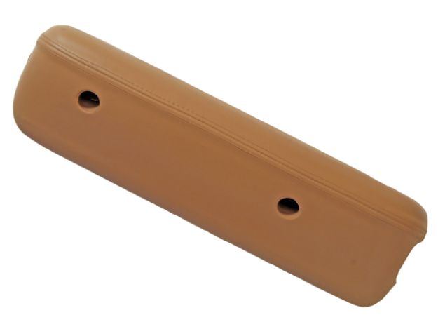 Picture of 1968-1968 Ford Mustang Deluxe Armrest Pad - Left Hand - Saddle