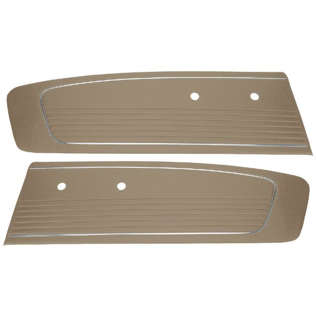 Picture of 1966-1966 Ford Mustang Standard Door Panels - White