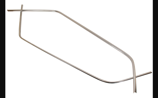 Picture of 1969-1970 Ford Mustang Quarter Window Trim Moldings - Coupe