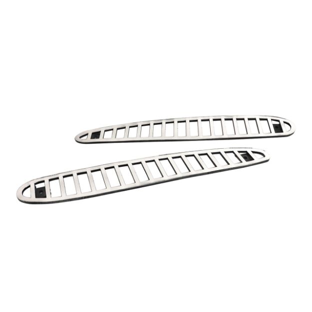 Picture of 1965-1966 Ford Mustang E2 LOWER SIDE SCOOP Grille PAIR POL