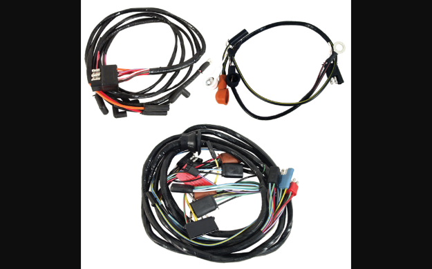 Picture of 1965-1965 Ford Mustang Wiring Harness - 8 Cylinder - W/Warning Lights & 2 Spd Heater Motor
